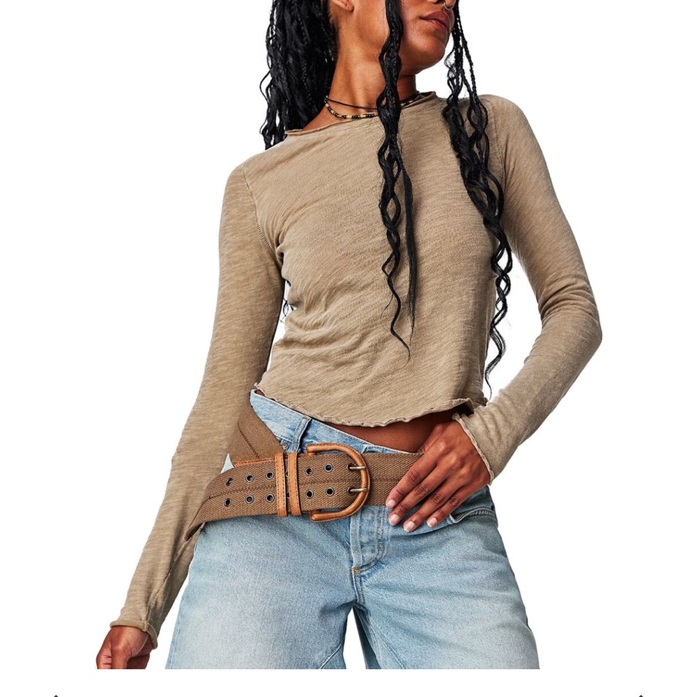 Free people long sleeve top